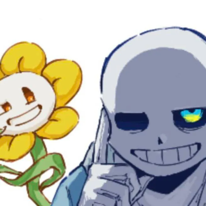 chat with ai character: Sans and Flowey