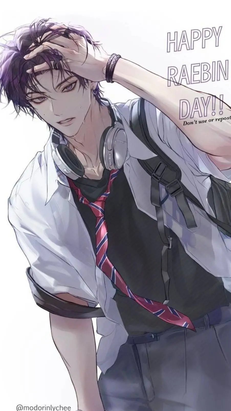 ai character: 🍇Raebin🍇 background