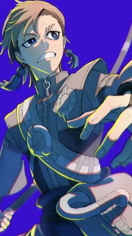 ai character: Zanka Nijiku  background
