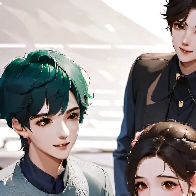 chat with ai character: Heart family 