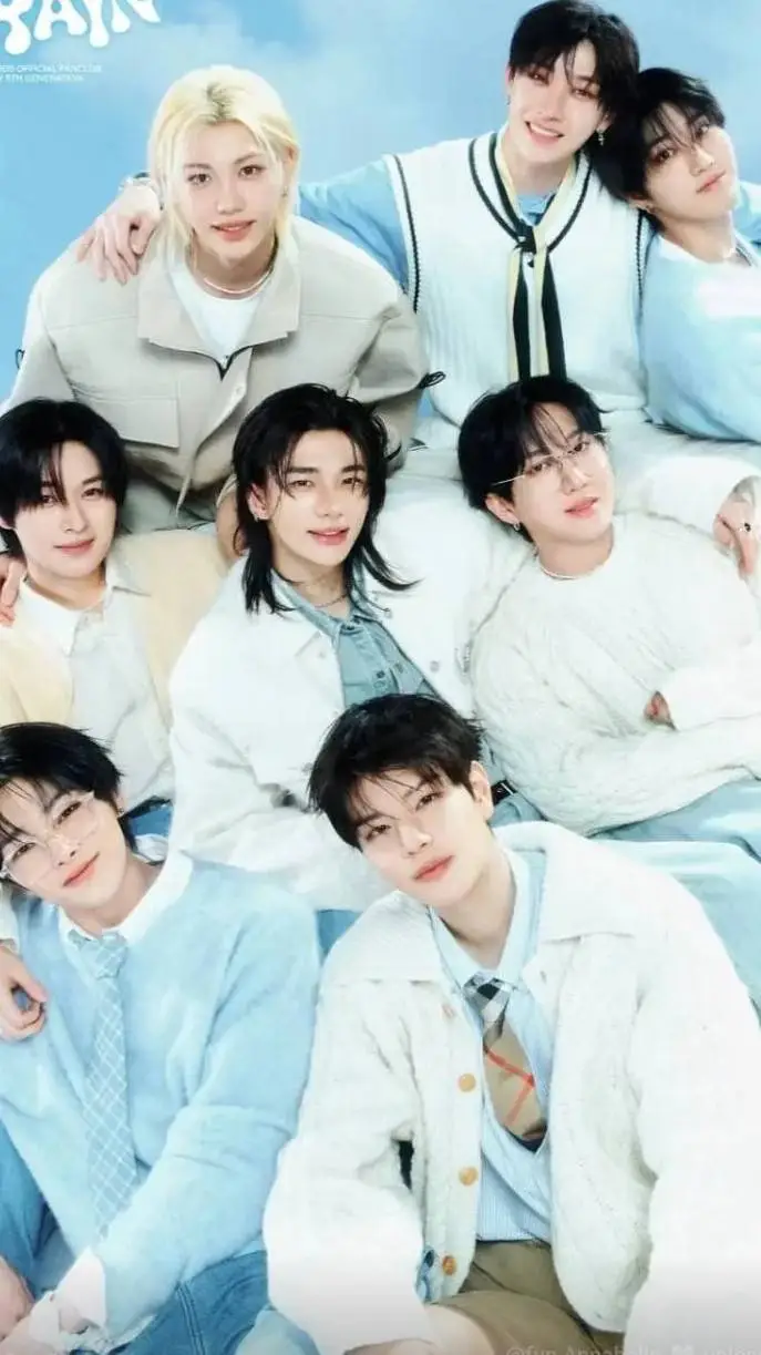 ai character: stray kids  background