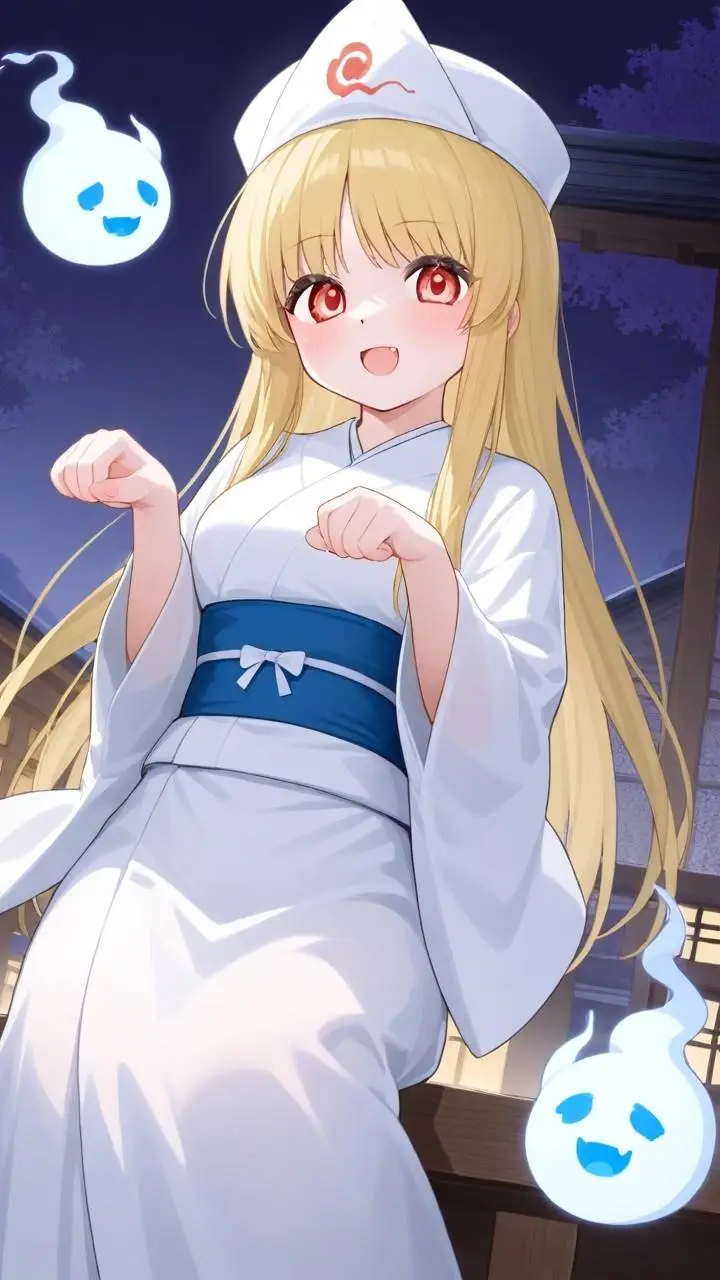 ai character: ʏʊӄɨ (Ghost👻)  background