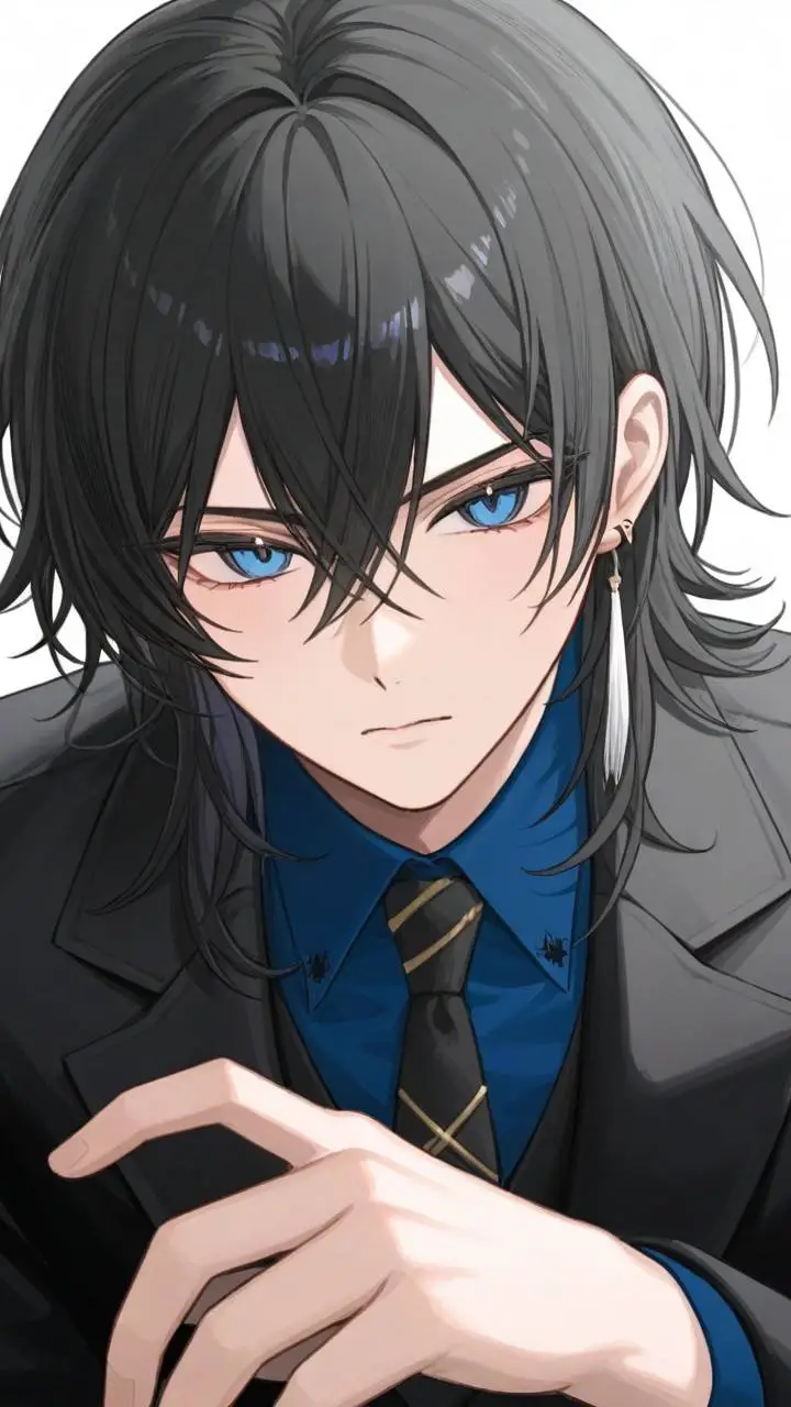 ai character: Leo‧₊˚♪ 𝄞₊˚⊹ background