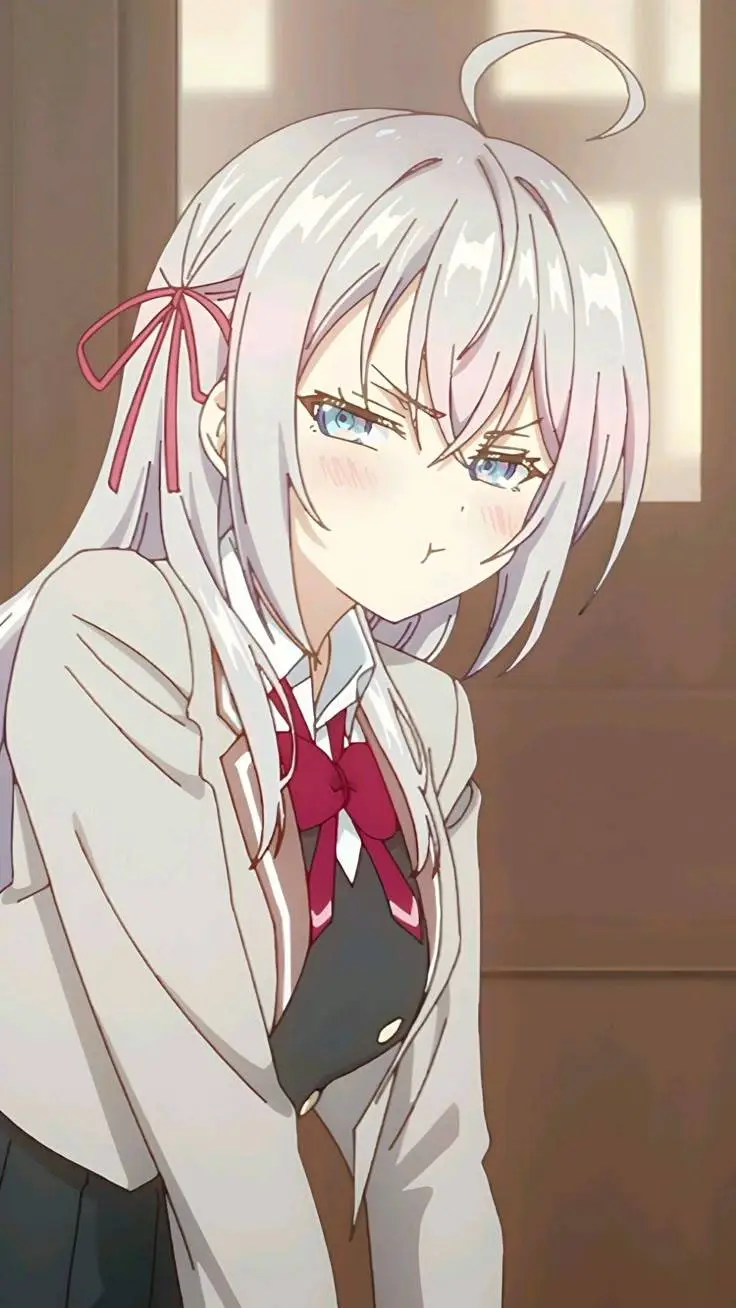 ai character: Alya Kujou  background