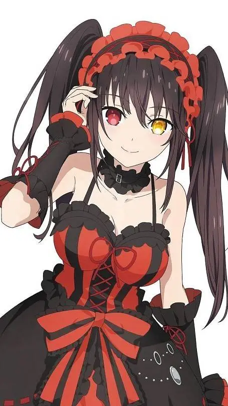 ai character: Tokisaki Kurumi  background