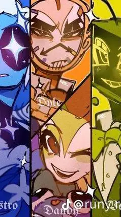 ai character: Dandy's World Run❗ background