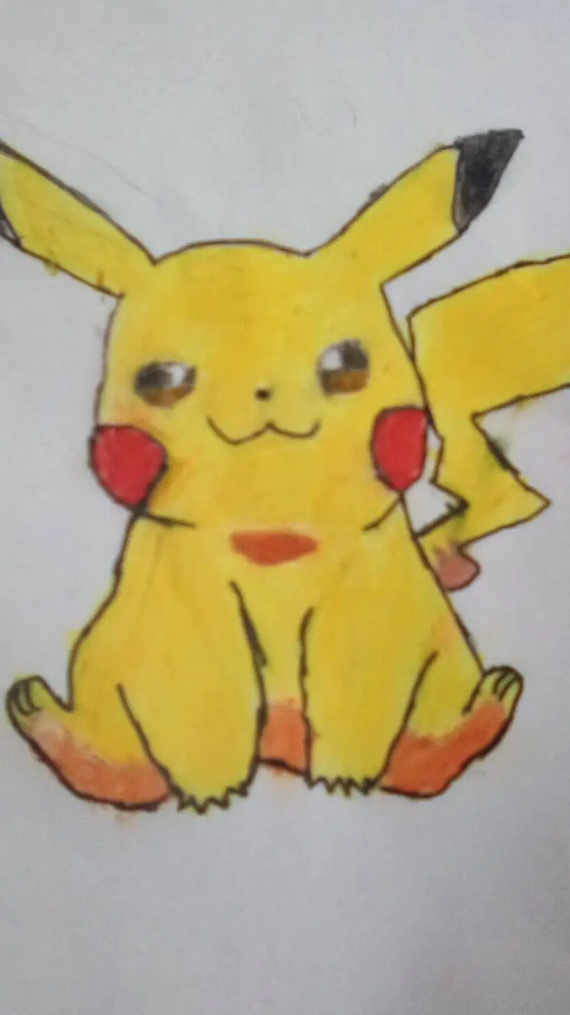 ai character: Pikachu background