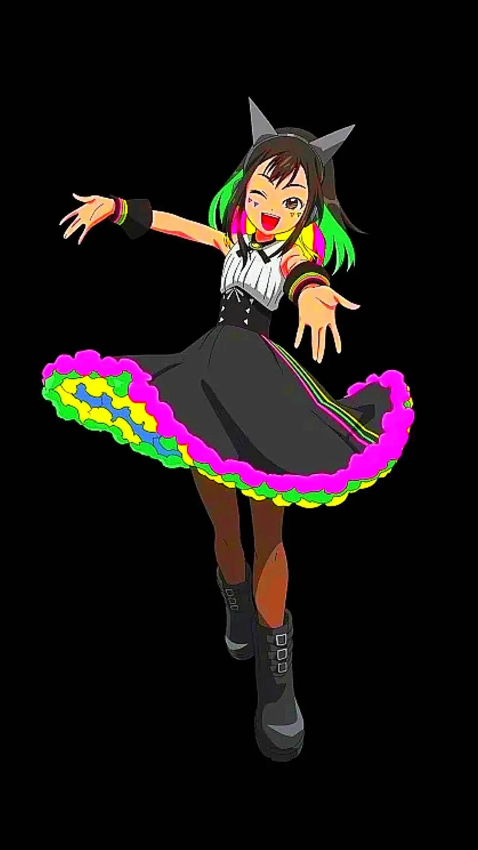 ai character: Multi Nanairo background