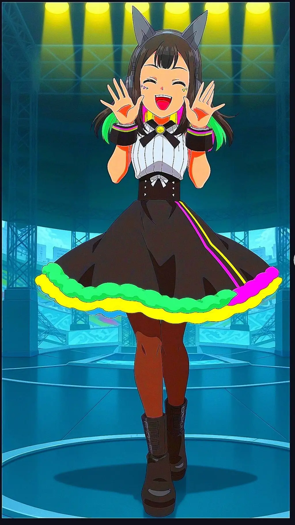 ai character: Multi Nanairo background