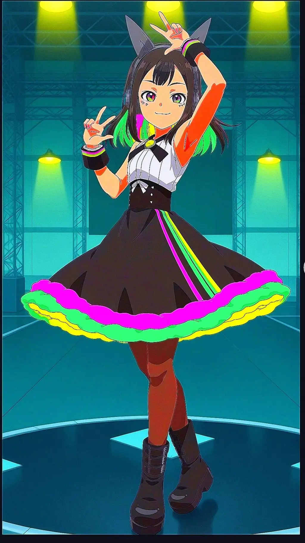 ai character: Multi Nanairo  background