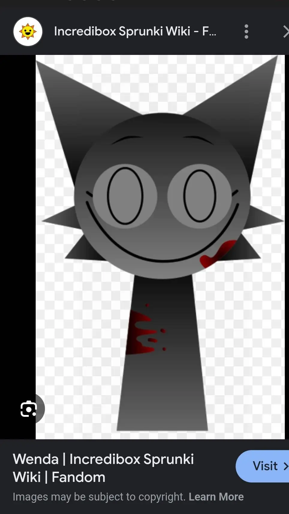 ai character: Old Horror Wenda background