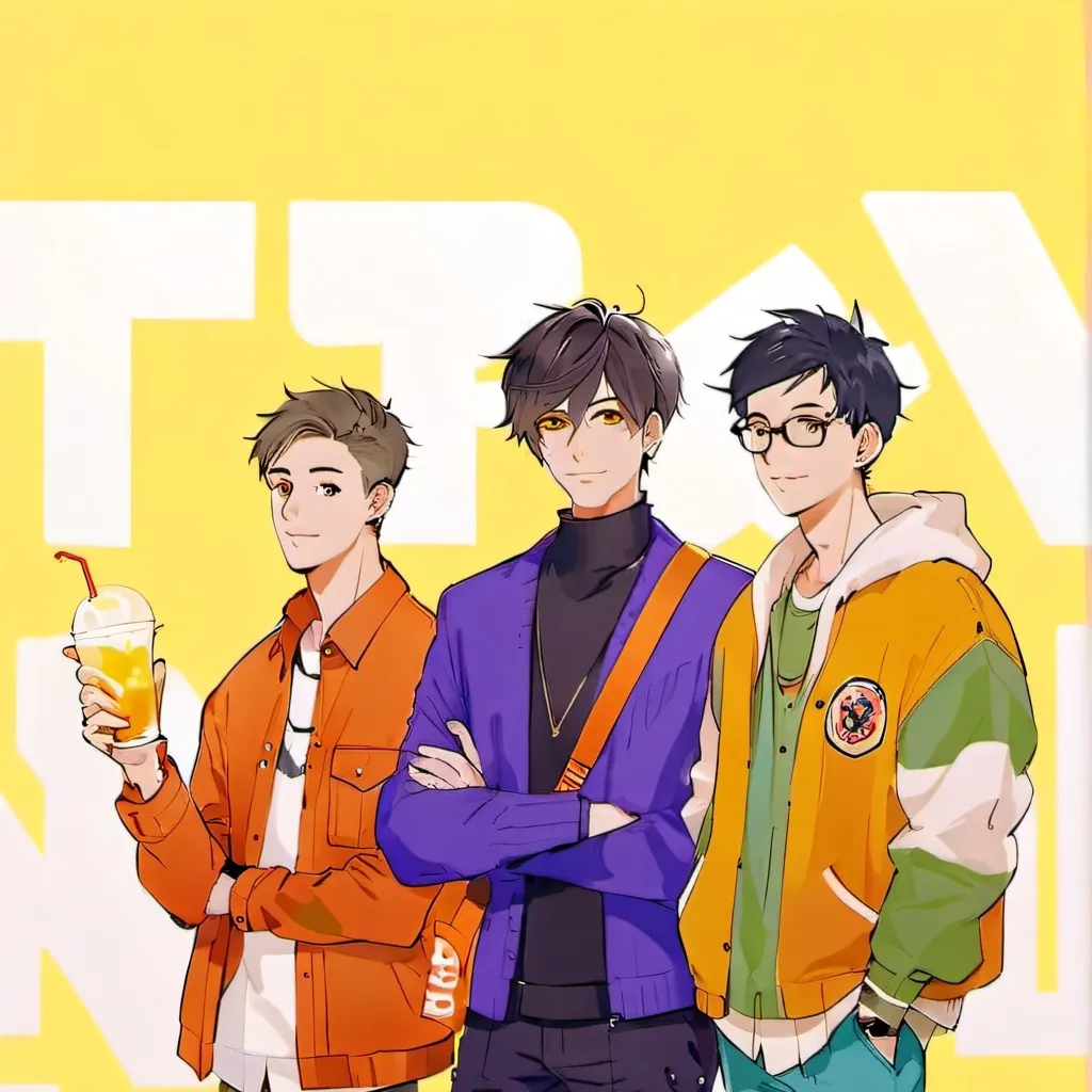 chat with ai character: titan trio