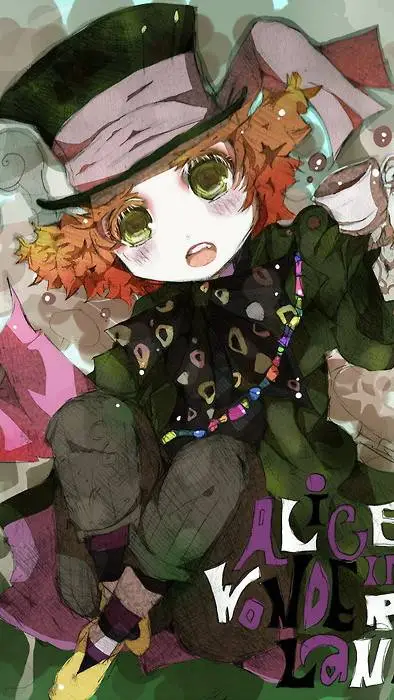 ai character: Chapelier fou  background