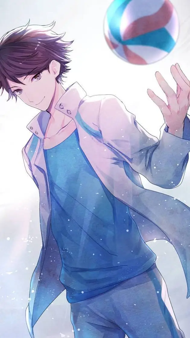 ai character: toru oikawa  background