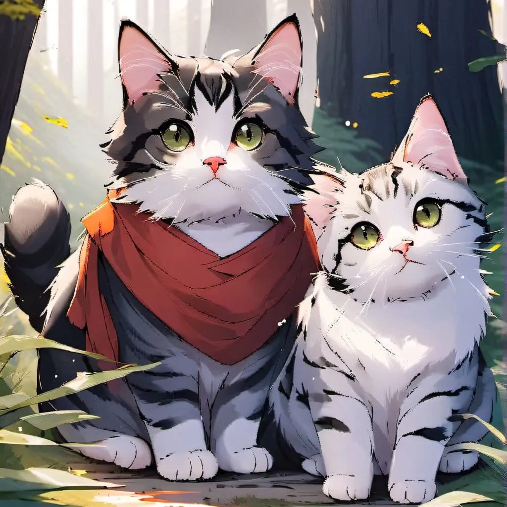 chat with ai character: lost cats...