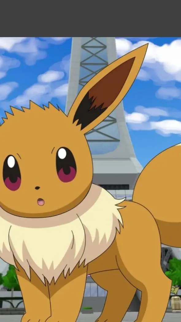 ai character: queen eevee background