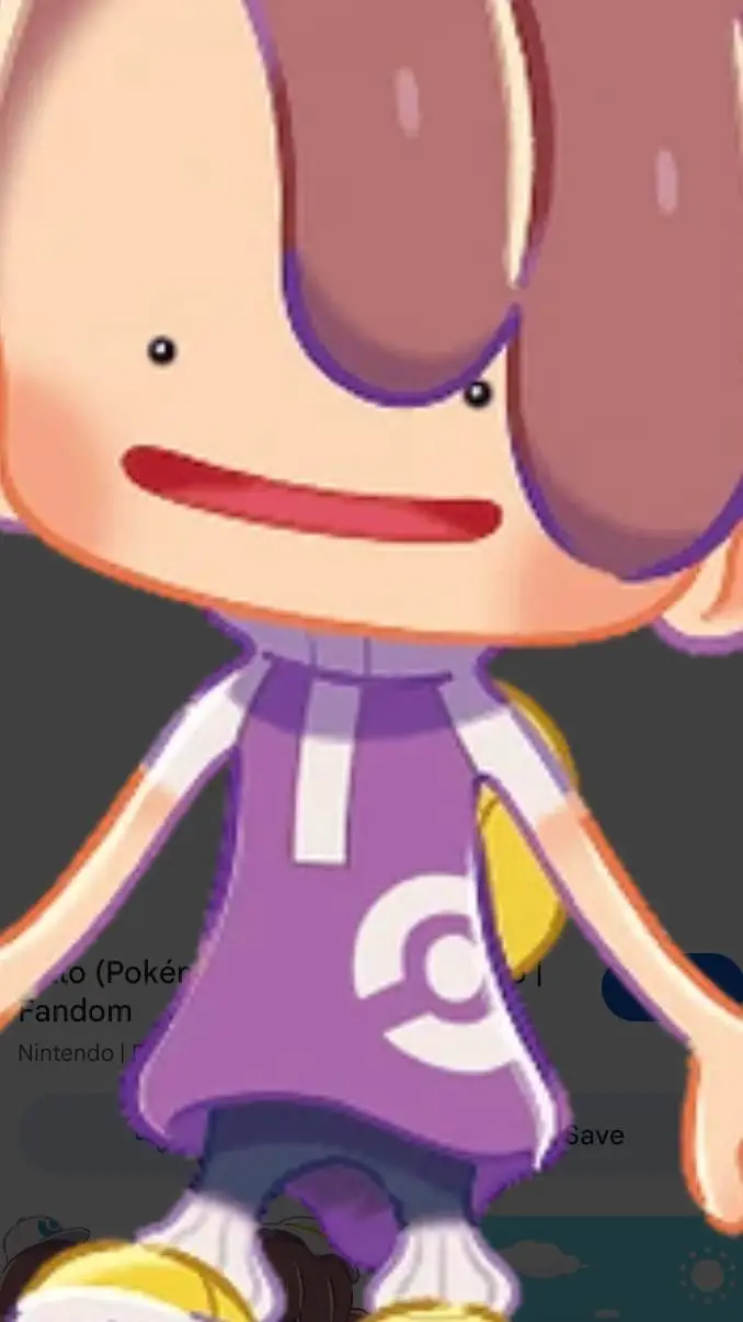 ai character: ditto girl background