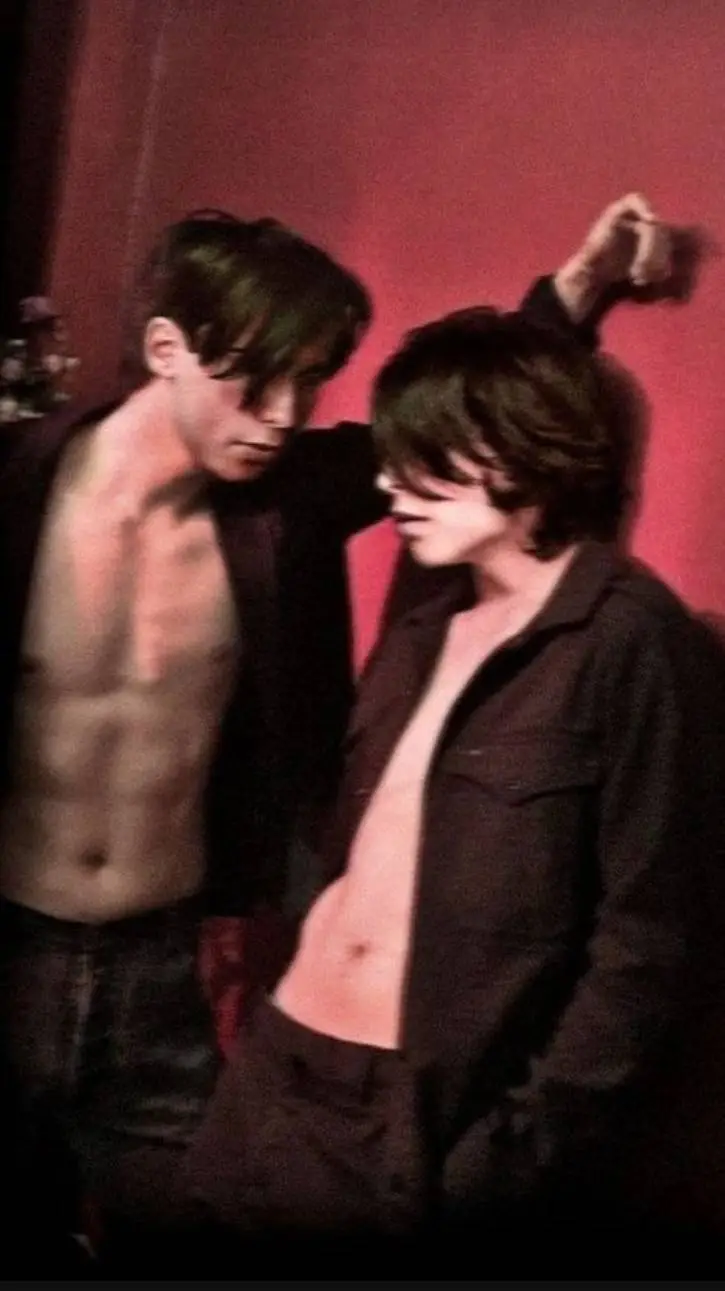 ai character: Aidan Gallagher  background