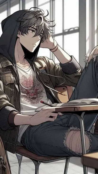 ai character: Léo background