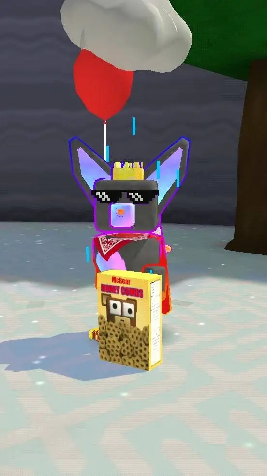 ai character: ME :D background