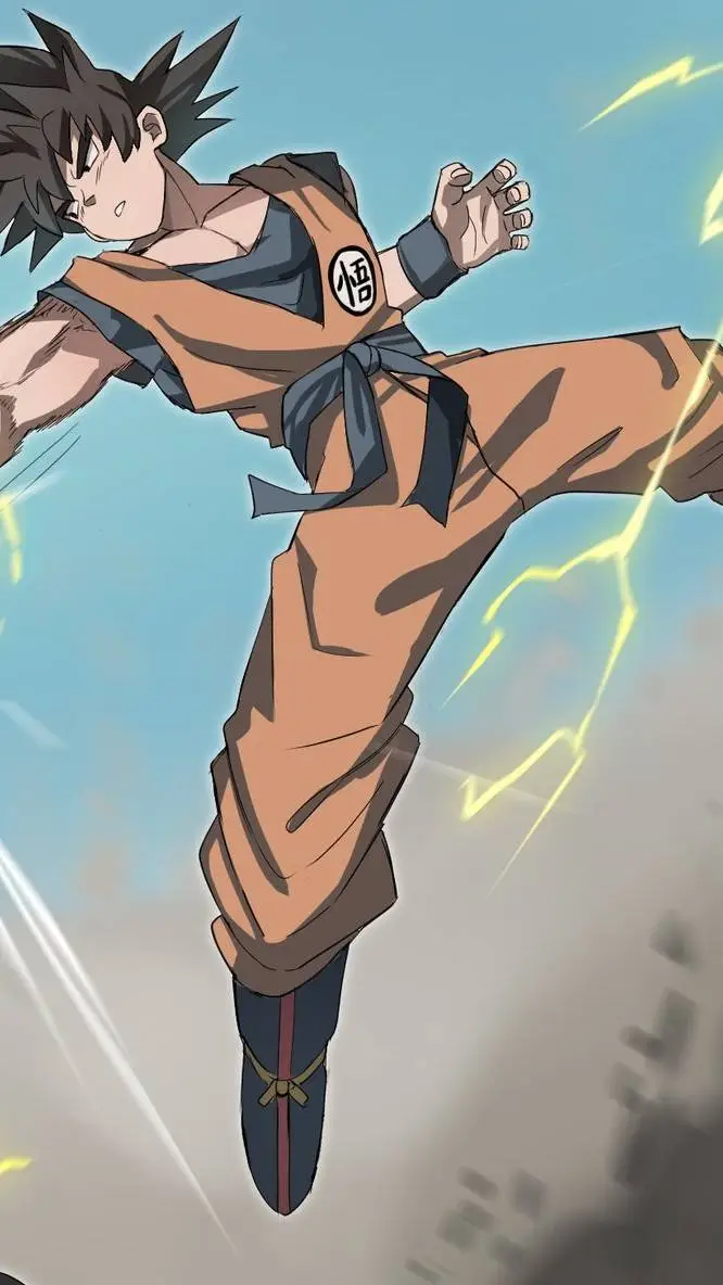 ai character: GoKu background