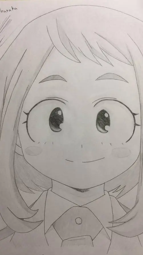 ai character: 💜ochako my drawin💜 background