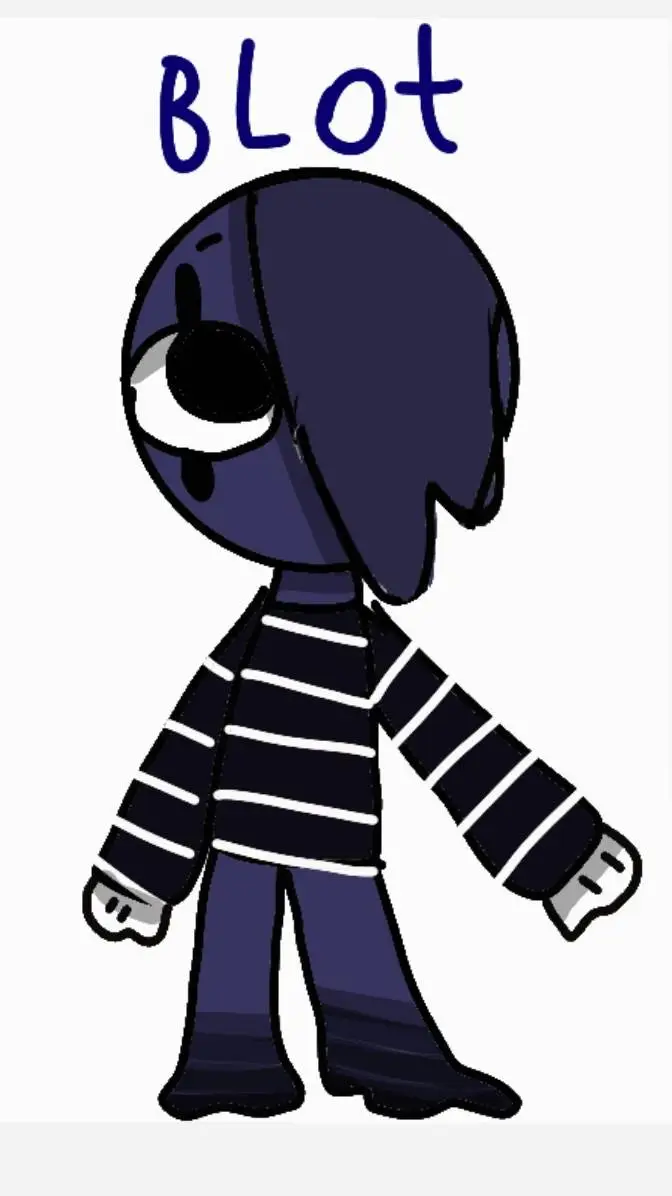 ai character: 🖤блот🖤 background