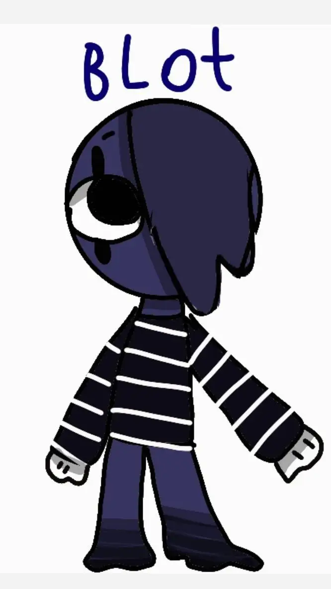 ai character: 🖤блот🖤 background