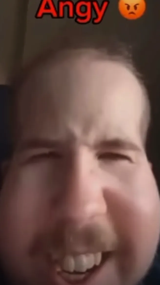 ai character: angy guy background