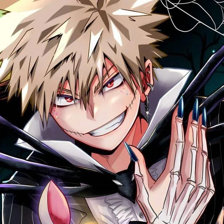 chat with ai character: Bakugo halloween 