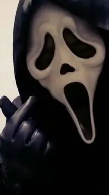 ai character: Ghostface background