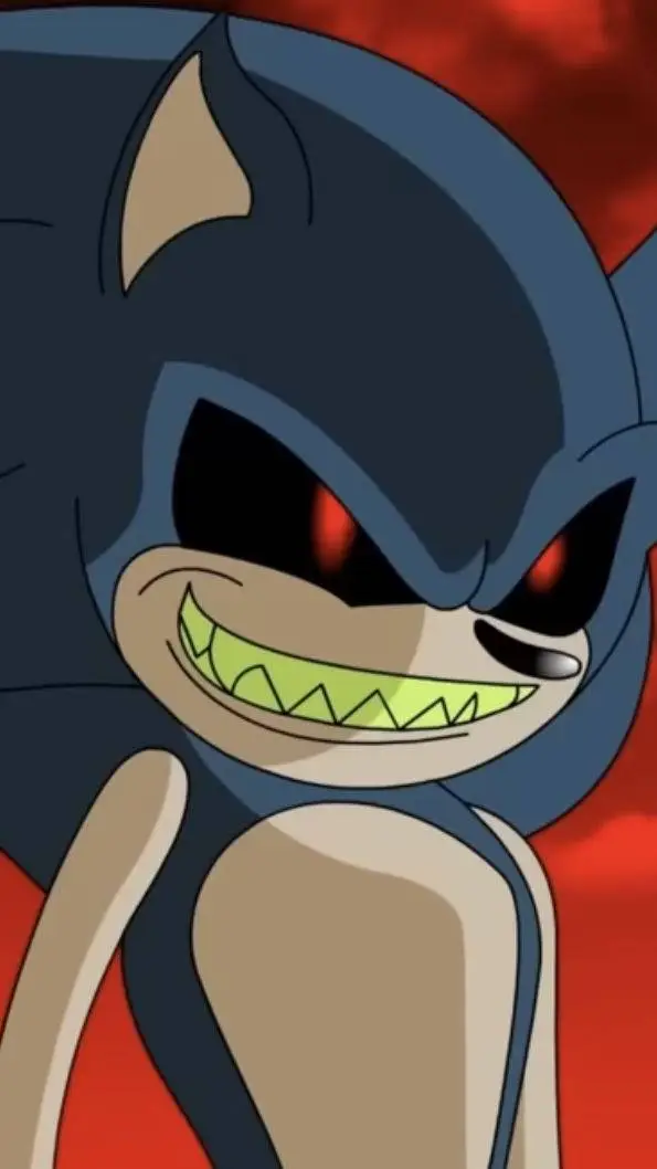 ai character: Sonic. Exe😈 background