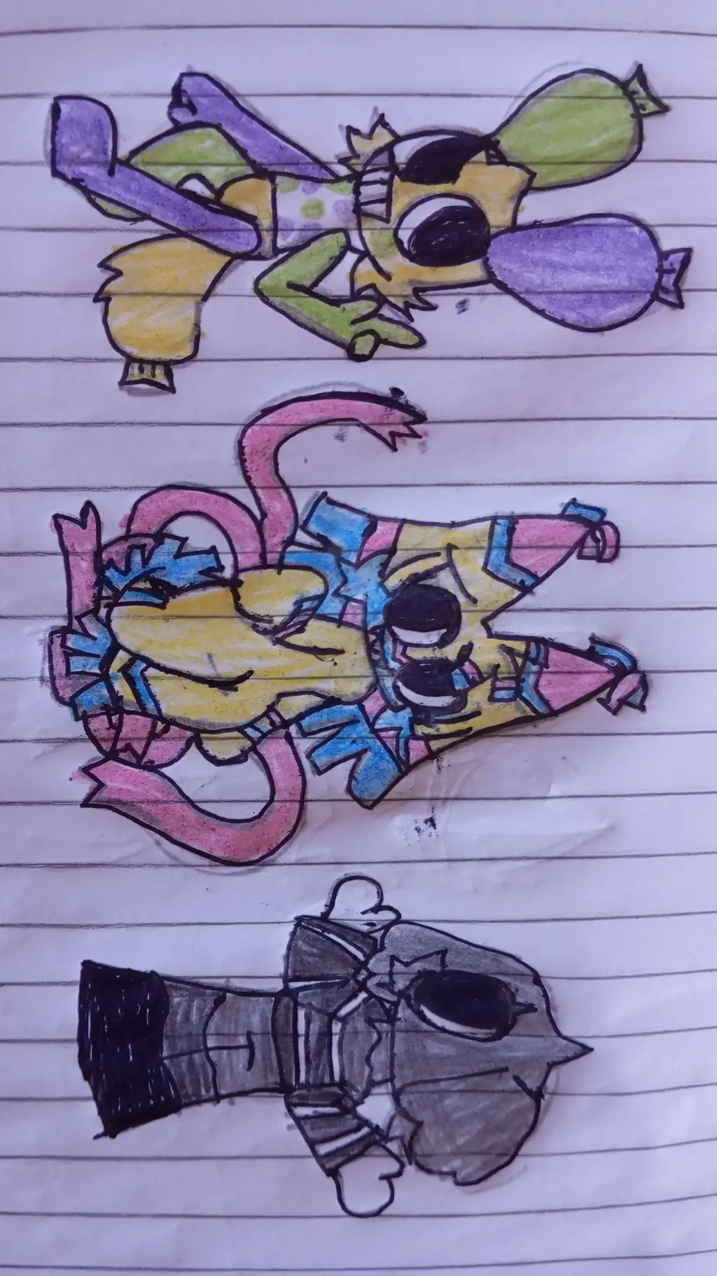 ai character: looey yatta blot  background