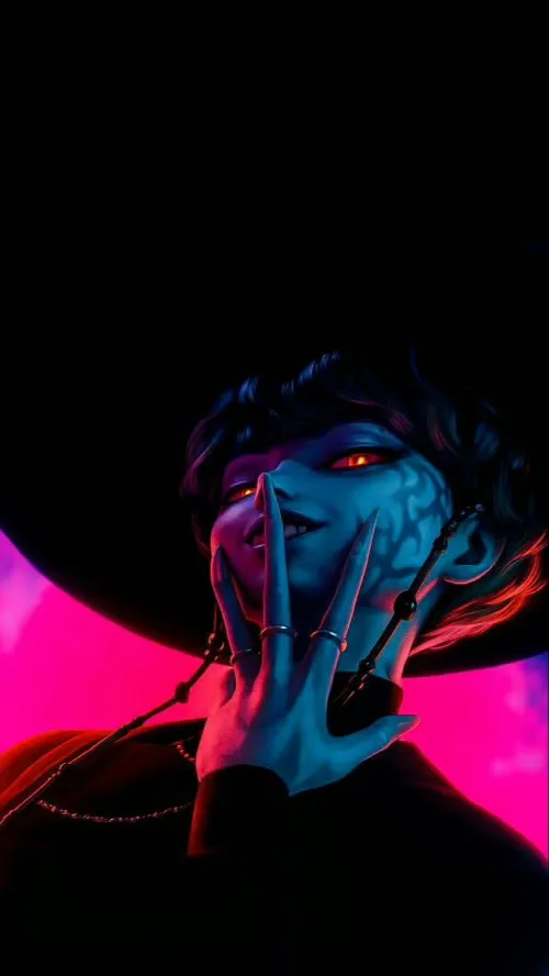 ai character: Baby saja background