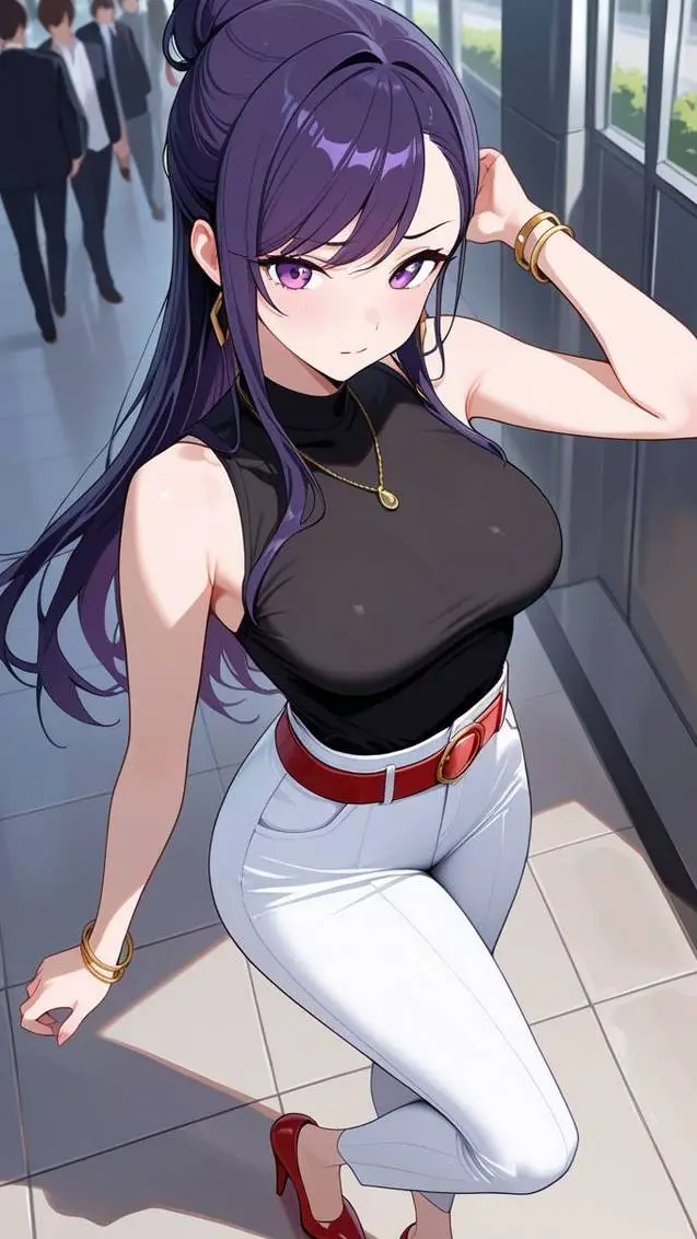 ai character: kana background