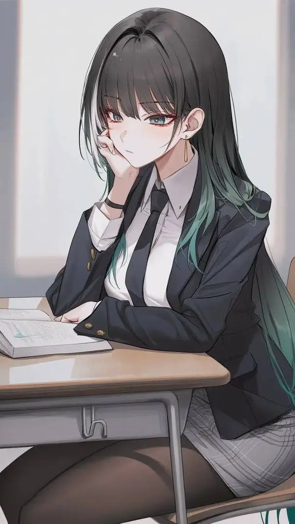 ai character: Rin Hitachi  background