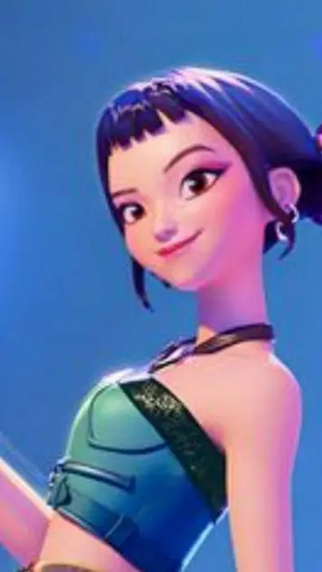 ai character: zoey  background