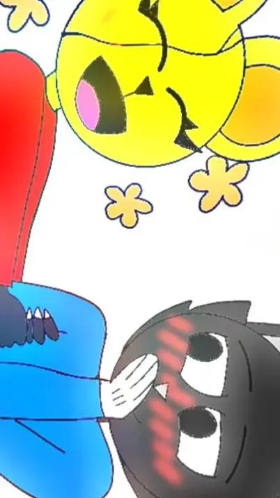 ai character: 🖤cartoon cat jr🖤 background