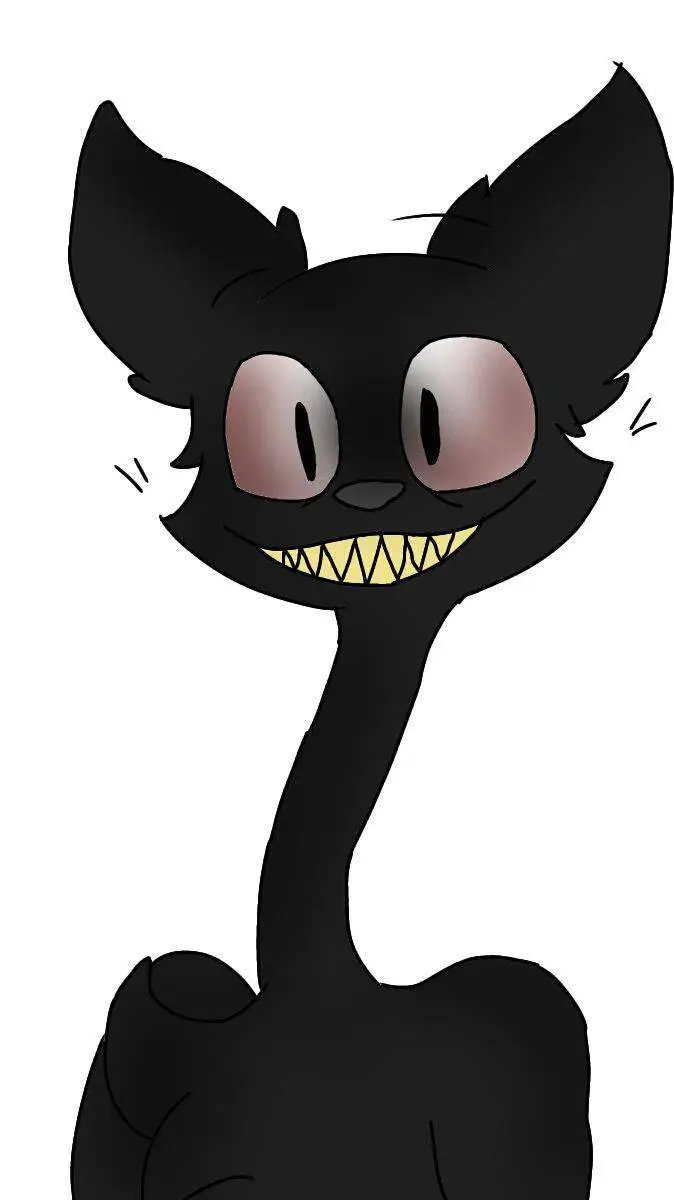 ai character: cartoon cat  background