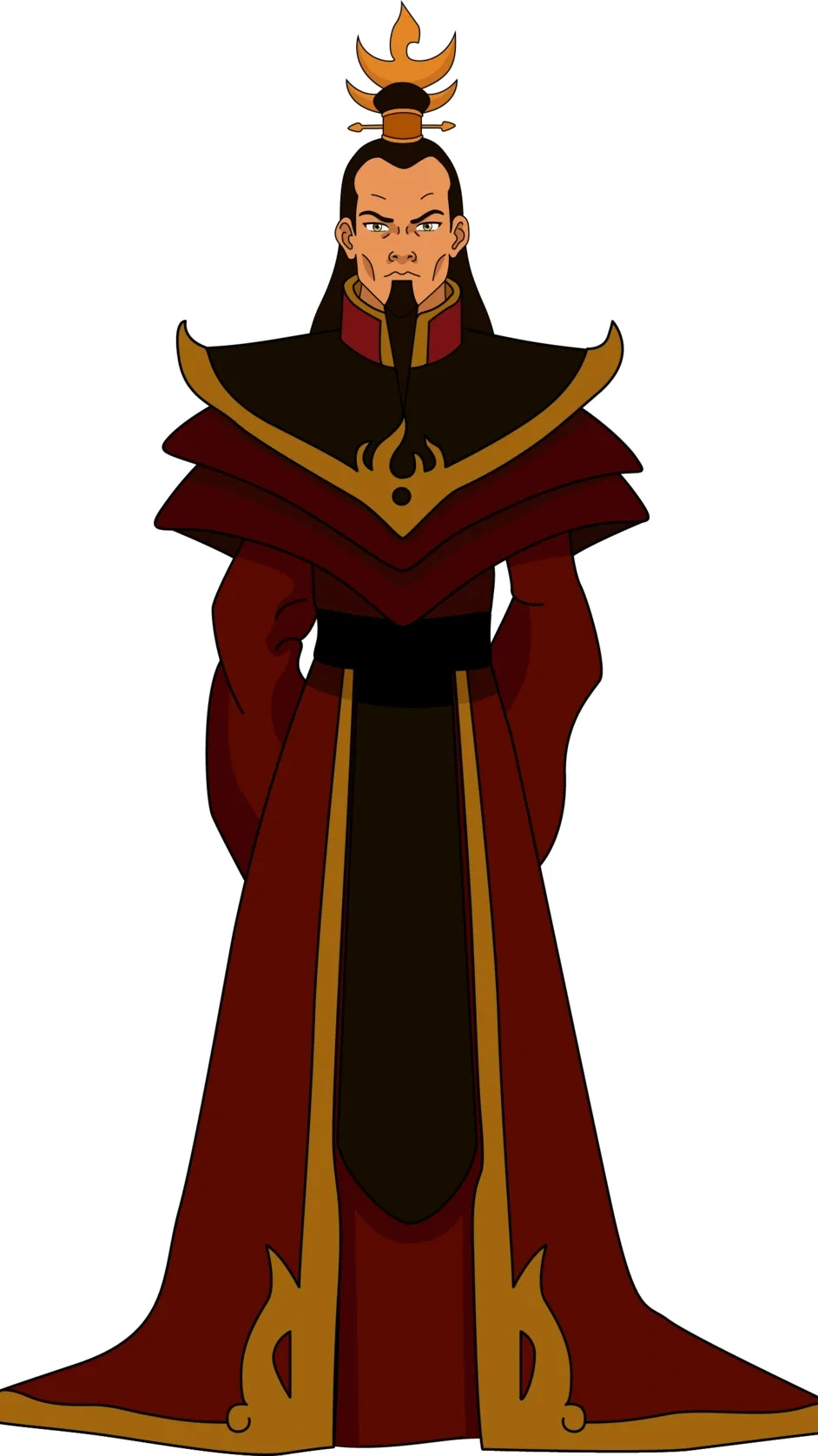 ai character: Fire lord background