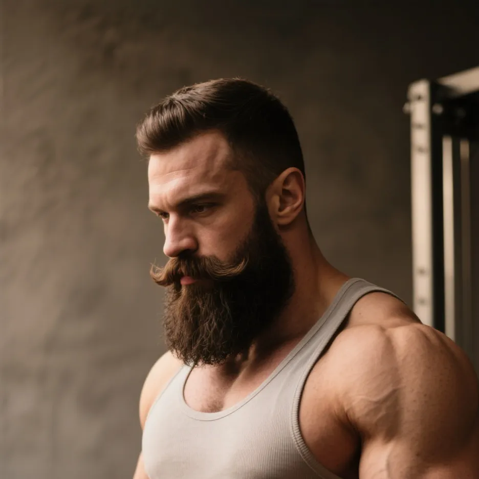 chat with ai character: Working out guy