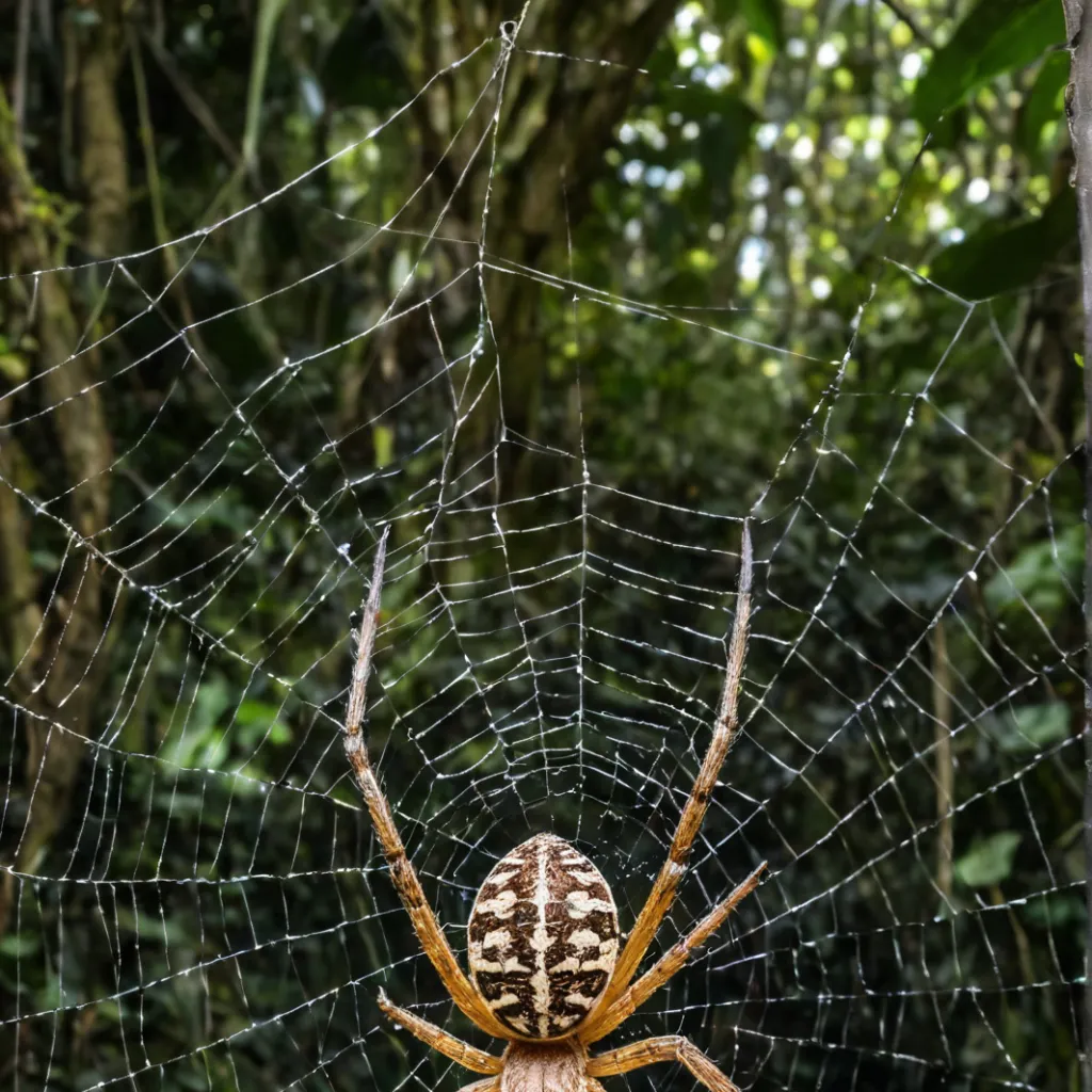 chat with ai character: Giant spider 