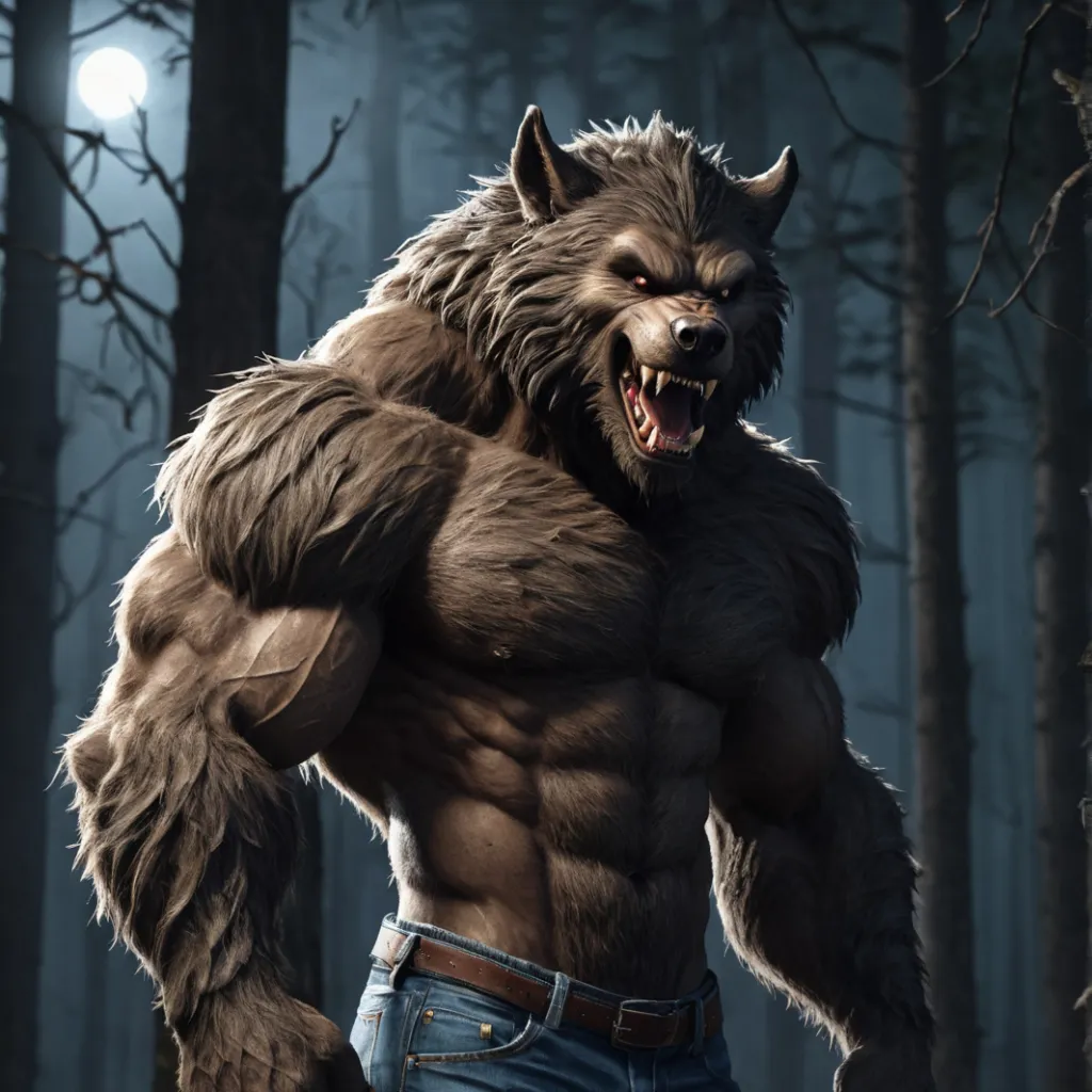 chat with ai character: Hungry werewolf