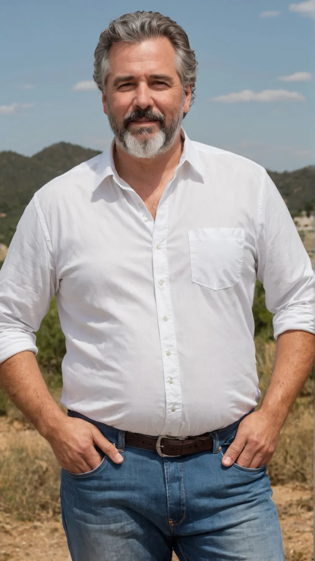ai character: Gregory  background