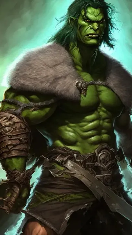 ai character: Orc background