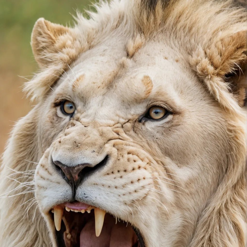 chat with ai character: White lion