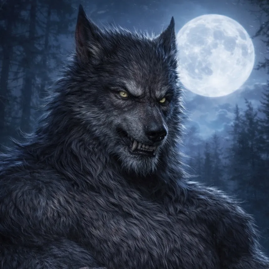 chat with ai character: Werewolf 
