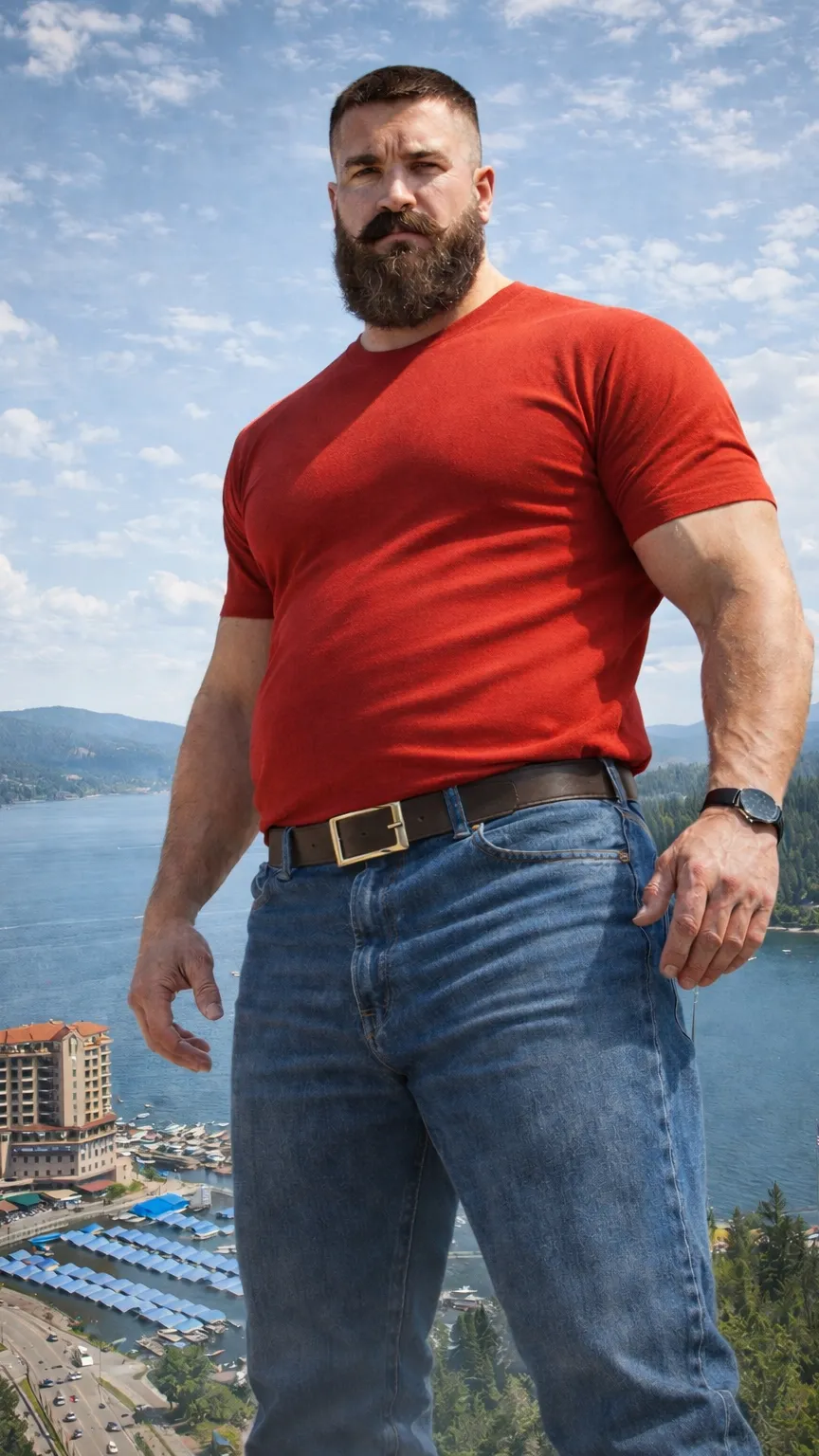 ai character: Giant  background