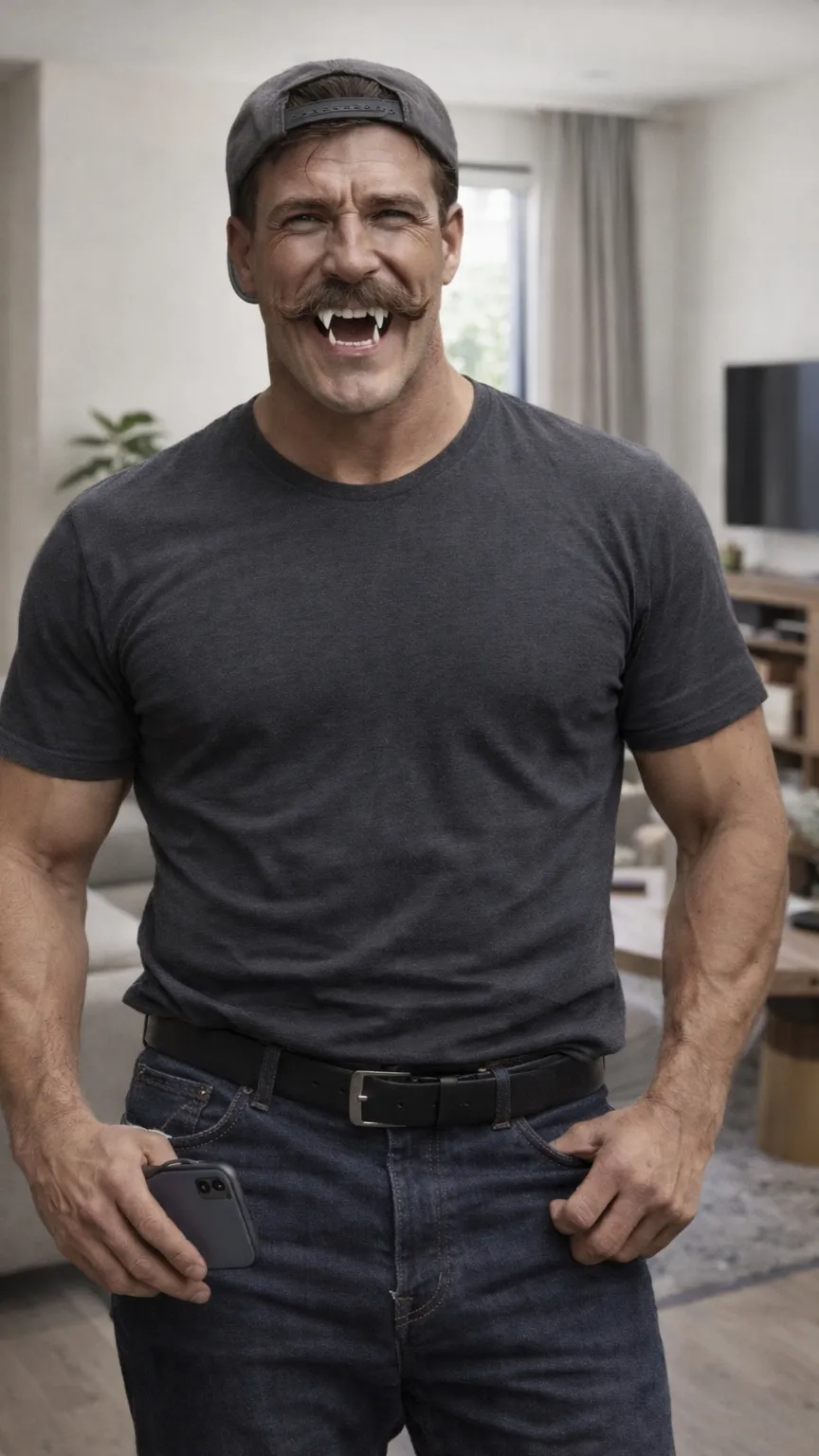 ai character: Vampire dad background