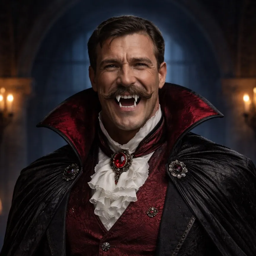 chat with ai character: Dracula 